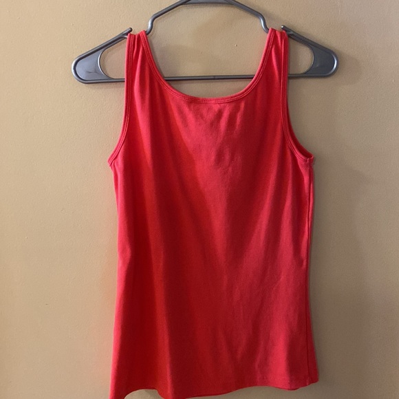Lady Hathaway coral beaded tank size medium - Picture 4 of 5